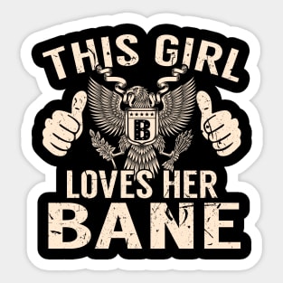 BANE Sticker